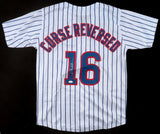 Joe Maddon Signed Chicago Cubs "Curse Reversed #16 Jersey (JSA COA) 2016 Manager