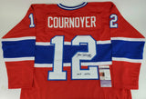 Yvan Cournoyer Signed Montreal Canadiens Jersey (JSA COA)1973 Conn Smythe Trophy