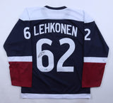 Artturi Lehkonen Signed Colorado Avalanche / Rockies Throwback Jersey (Beckett)