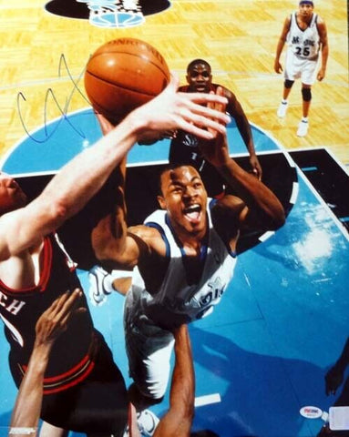 Corey Maggette Autographed Signed 16x20 Photo Orlando Magic PSA/DNA #S76717