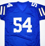Randy White Autographed Blue Pro Style Jersey w/HOF - Beckett W Hologram *Black