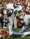 Herschel Walker Autographed/Inscribed 16x20 Photo Georgia Beckett 183372