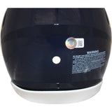 Kurt Warner Marshall Faulk Dick Vermiel LA Rams Mini Helmet Beckett 42293