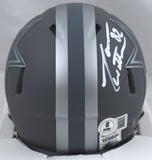 Jason Witten Autographed Dallas Cowboys Slate Speed Mini Helmet - Beckett W Holo