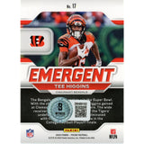 Tee Higgins Autographed Panini Prizm Emergent Who Dey Trading Card Beckett 48918