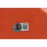 Bo Nix Autographed/Signed Denver Broncos Orange Seat Back Beckett Witness 51392