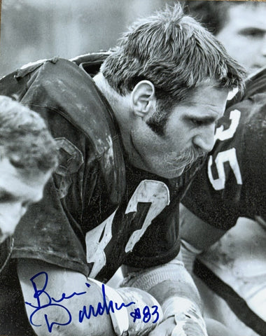Oakland Raiders BEN DAVIDSON (d) Signed 8x10 Photo #5 AUTO