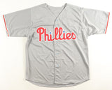 Trea Turner Signed Philidelphia Phillies Gray Road Jersey (Beckett) Shortstop
