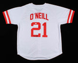 Paul O'Neill Signed Cincinnati Reds Jersey (JSA COA) 5XWorld Series Champ / O.F.