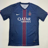 Autographed/Signed Bradley Barcola PSG Paris Saint Germain Blue Jersey COA