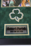 Robert Parish Autographed Celtics 8x10 Framed JSA COA