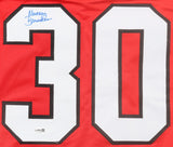 Murray Bannerman Signed Chicago Blackhawks Jersey (JSA) Hawks Goalie 1980 - 1987