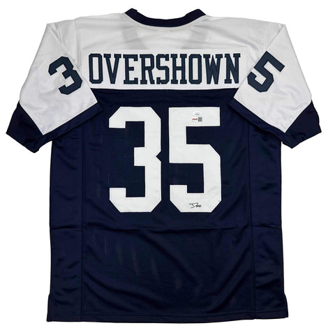Autographed/Signed DeMarvion Overshown Dallas Thanksgiving Day Jersey JSA COA