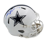 Deion Sanders Signed Dallas Cowboys Speed Full Size Alternate White NFL Helmet