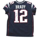 Tom Brady New England Patriots Signed Autograph Nike Elite Navy Jersey Fanatics