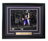 Justice Hill Ravens Autographed 11x14 Photo Framed Beckett 184986