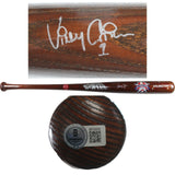 Vinny Castilla Autographed Colorado Rockies 1995 All Star Game Bat Beckett 53419