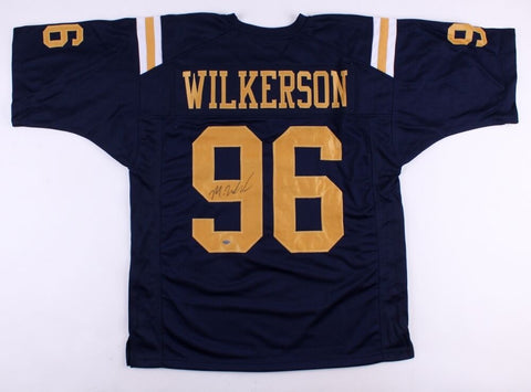 Muhammad Wilkerson Signed Jets Alternate Jersey (Leaf COA) Defensive End