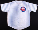 Addison Russell Signed Pinstriped Chicago Cubs Jersey (Beckett) 2016 All Star SS