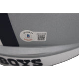 Dak Prescott Autographed Dallas Cowboys F/S Helmet Beckett 46405