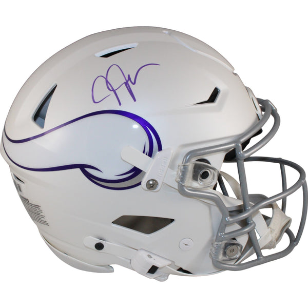 Justin Jefferson Autographed Minnesota Vikings SpeedFlex 24 Alt Beckett 51015