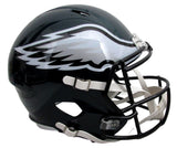Quinyon Mitchell Signed Speed Replica Full Size Green SB LIX Helmet Eagles JSA