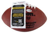Johnny Unitas HOF Signed/Auto Wilson NFL Leather Football Colts JSA 204872