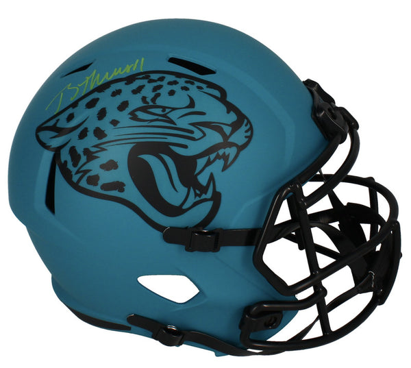 Brian Thomas Jr. Autographed (In Green) Jaguars Full Size 'RAVE' Helmet Fanatics