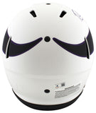 Vikings Randy Moss & Justin Jefferson Signed Lunar F/S Speed Proline Helmet BAS
