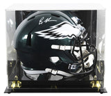 Eagles Brandon Graham Signed Full Size Speed Rep Helmet w/ Case JSA Witness