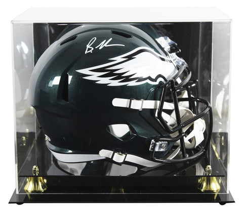 Eagles Brandon Graham Signed Full Size Speed Rep Helmet w/ Case JSA Witness