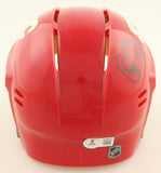 Theo Fleury Signed Calgary Flames Mini Helmet (Beckett) 1989 Stanley Cup Champs