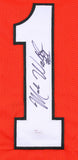 Mark Walton Signed Miami Hurricanes Jersey (JSA COA) 2017 Orange Bowl