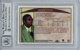 Randy Moss Autographed 1998 Topps Chrome Rooke Card HOF BAS Slab 34427
