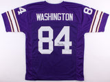 Gene Washington Signed Vikings Jersey (JSA) Minnesota's 2xPro Bowl Receiver WR