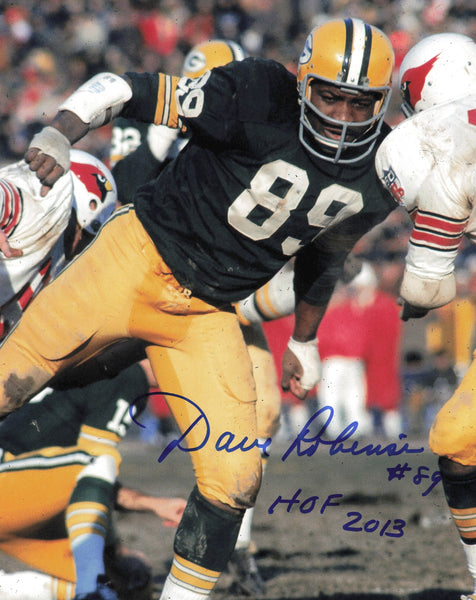 Dave Robinson Autographed Signed 8x10 Photo Green Bay Packers SKU #245909
