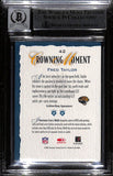 Fred Taylor Signed '02 Gridiron Kings Bronze #42 Grade 10 Card Beckett 43885