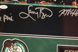 Boston Celtics Legends Autographed Photo Framed 23x33 JSA LOA