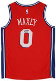 Signed Tyrese Maxey 76ers Jersey