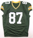 Jordy Nelson Green Bay Packers Signed Pro Cut Jersey (JSA) 2008 2nd Round Pck/WR
