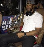 Dexter Fowler Signed Game-Used ML Baseball (JSA COA) 2016 World Champion Cubs