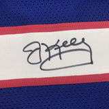 Autographed/Signed Jim Kelly Buffalo Blue Football Jersey JSA COA