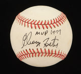 George Foster Signed OML Baseball Inscribed "MVP 1977" (Beckett) Big Red Machine