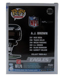 A.J. Brown Autographed Funko #300 Philadelphia Eagles Beckett Witness 200091