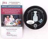 Nico Sturm Signed Avalanche 2022 Stanley Cup Champions Logo Puck (JSA COA)