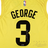 Keyonte George Autographed Utah Jazz Yellow Nike Remix Swingman Jersey Panini