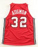 Stacey Augmon Signed UNLV Running Rebels 1990 Champions Jersey (Beckett)