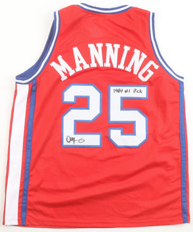Danny Manning Signed Los Angeles Clippers Jersey Inscribed "1988 #1 Pick" (JSA)