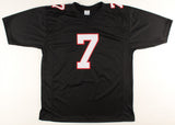 Michael Vick Signed Falcons Jersey (JSA COA) NFL Comeback Player the Year 2010