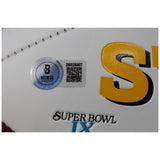 Kordell Stewart Signed Pittsburgh Steelers Logo Football Slash Beckett 52789